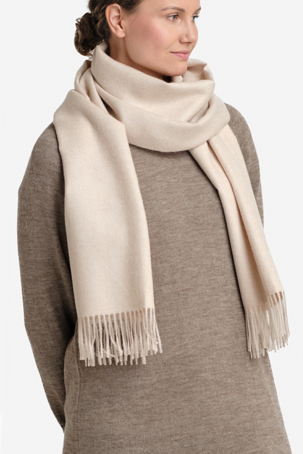 Midihuivi, beige - Image 2