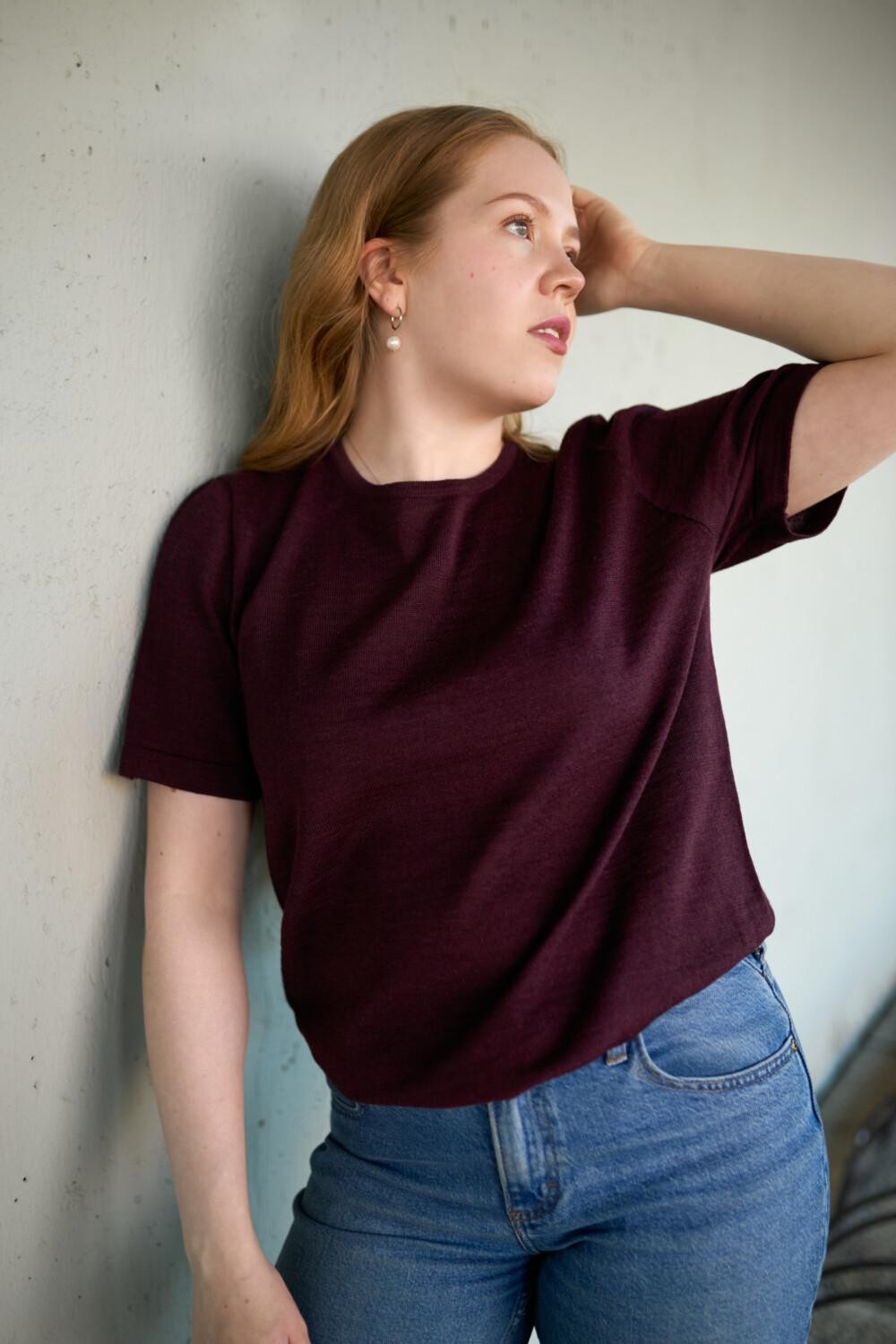 Simple t-paita, viikuna - Image 2
