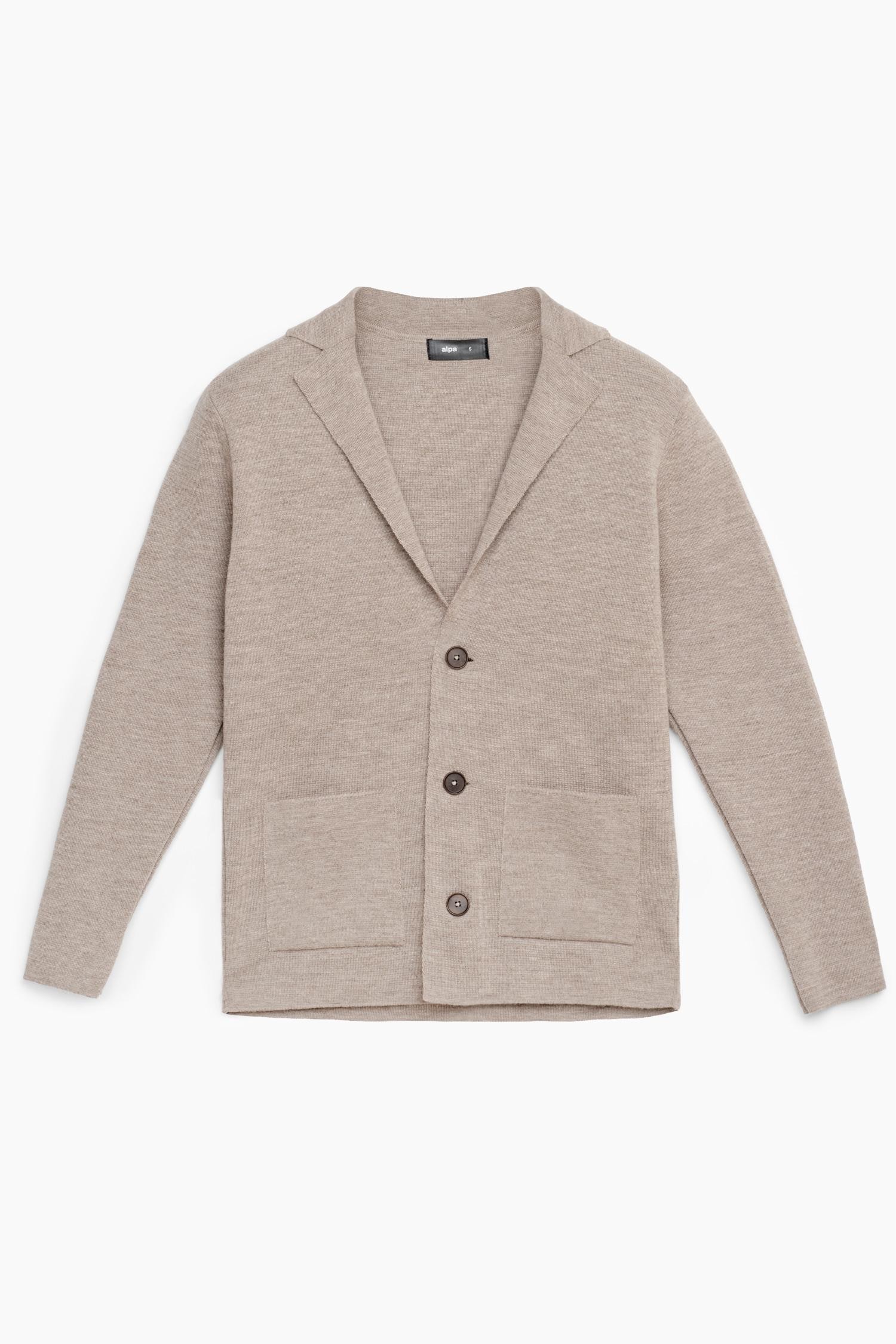 Blaze-neuletakki, greige - Image 6