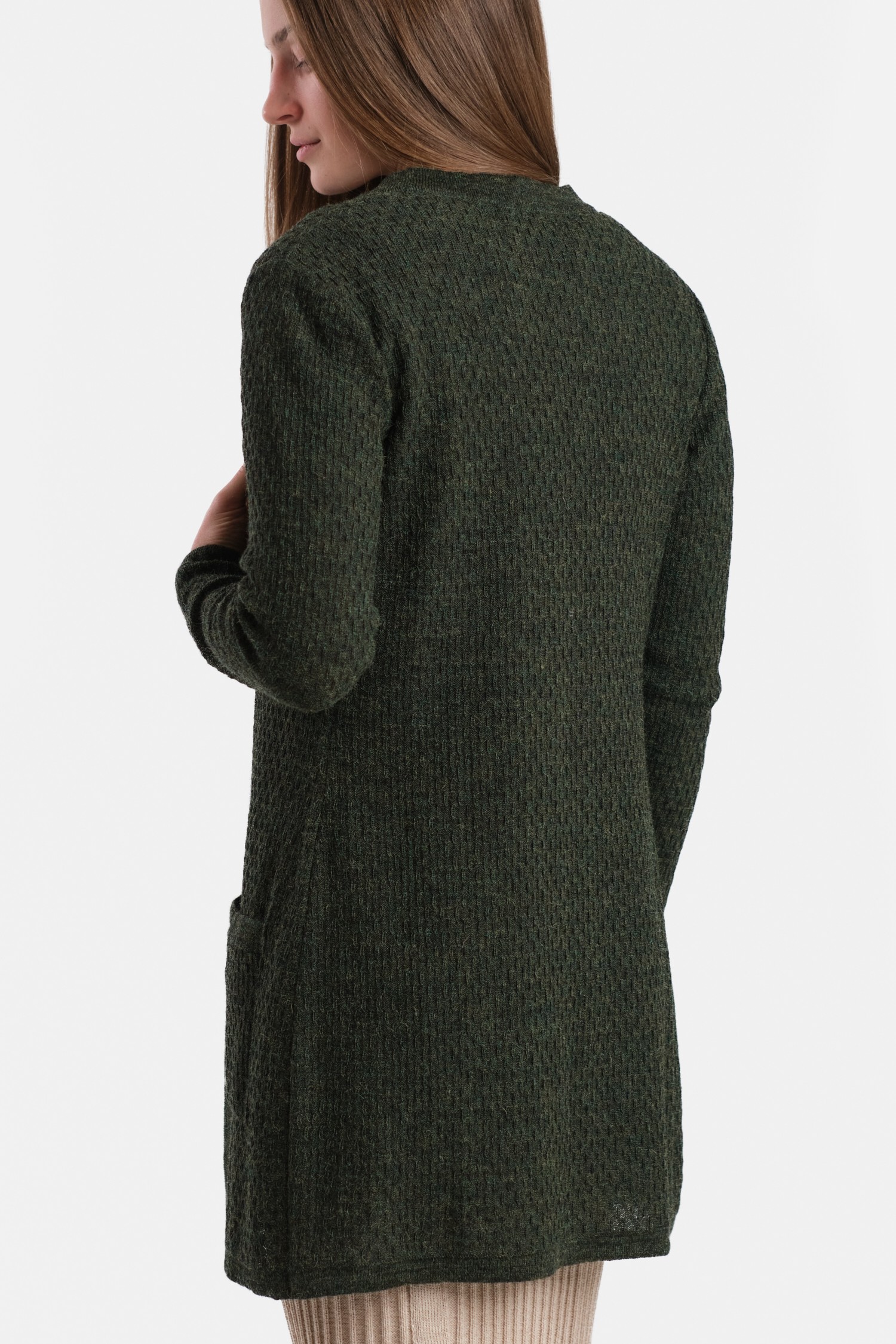 Drizzle-neuletakki, metsänvihreä - Image 4