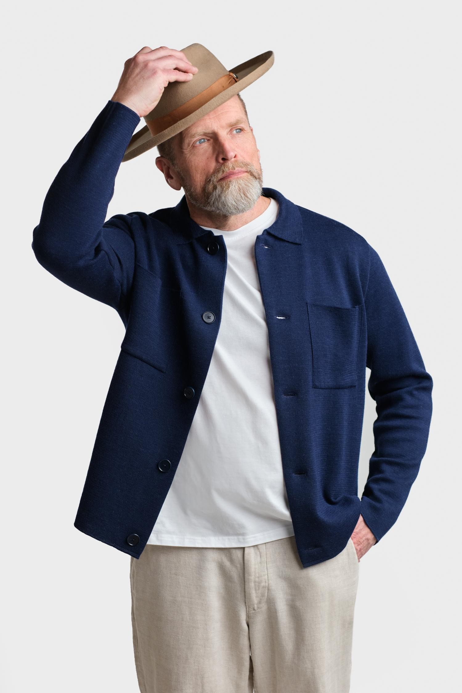 Forte-paitatakki, yönsininen - Image 3