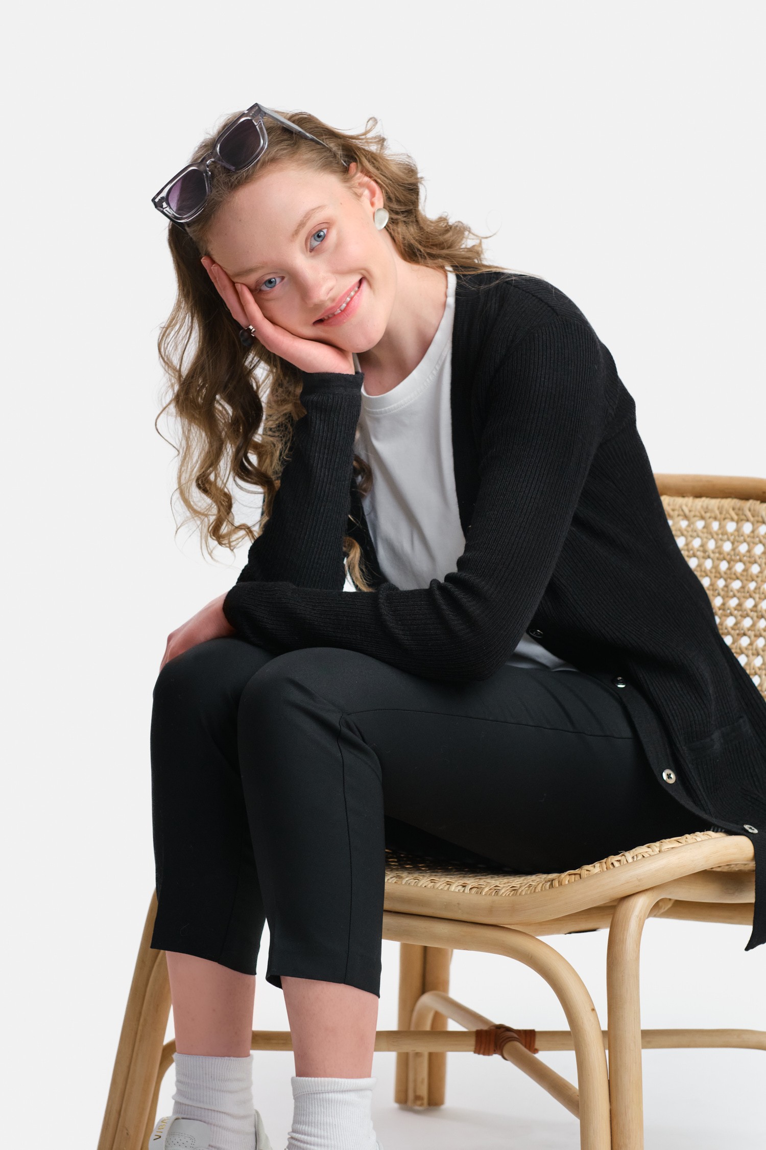 Rain-neuletakki 2.0, musta - Image 4