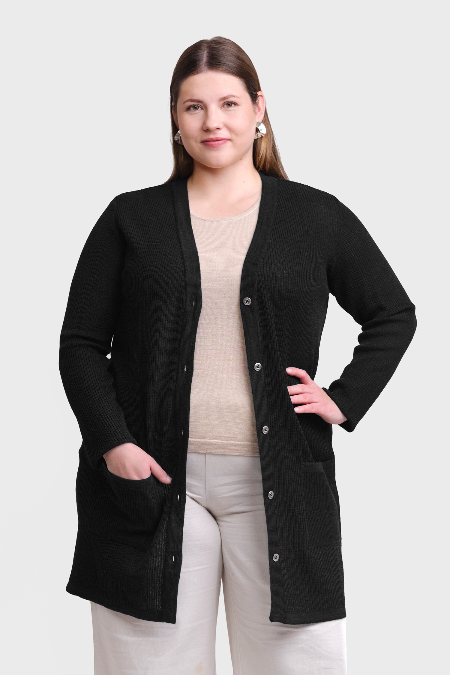 Rain-neuletakki 2.0, musta