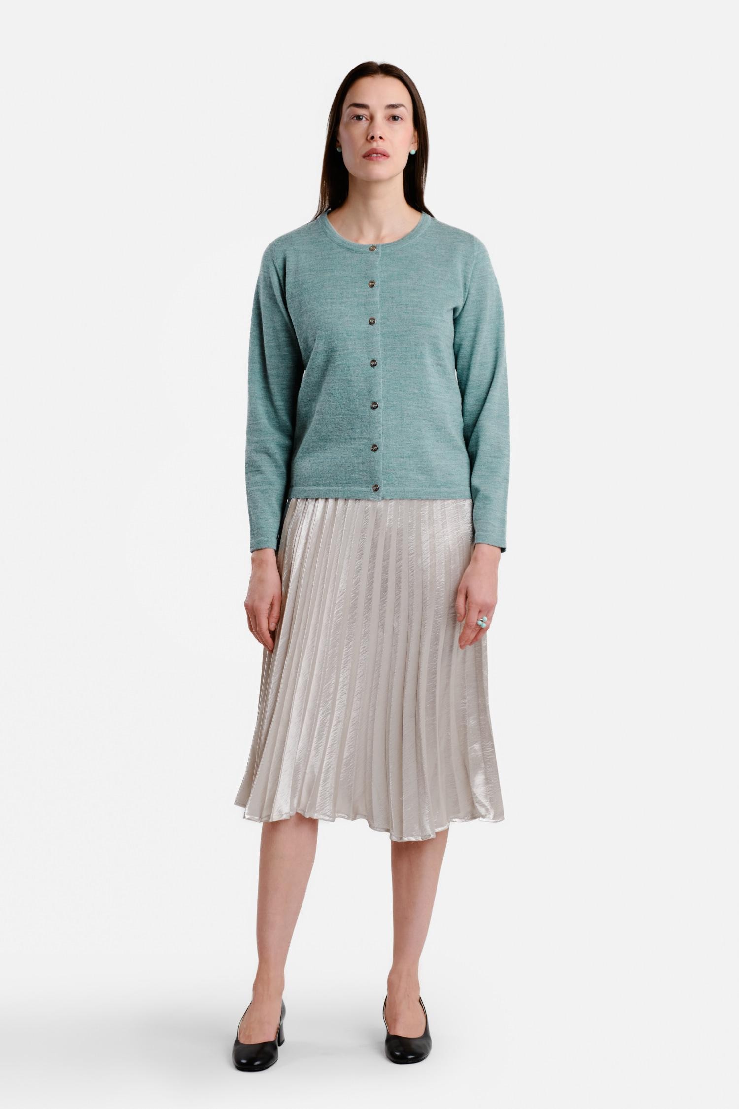 Serene-neuletakki 2.0, vaalea turkoosi - Image 3