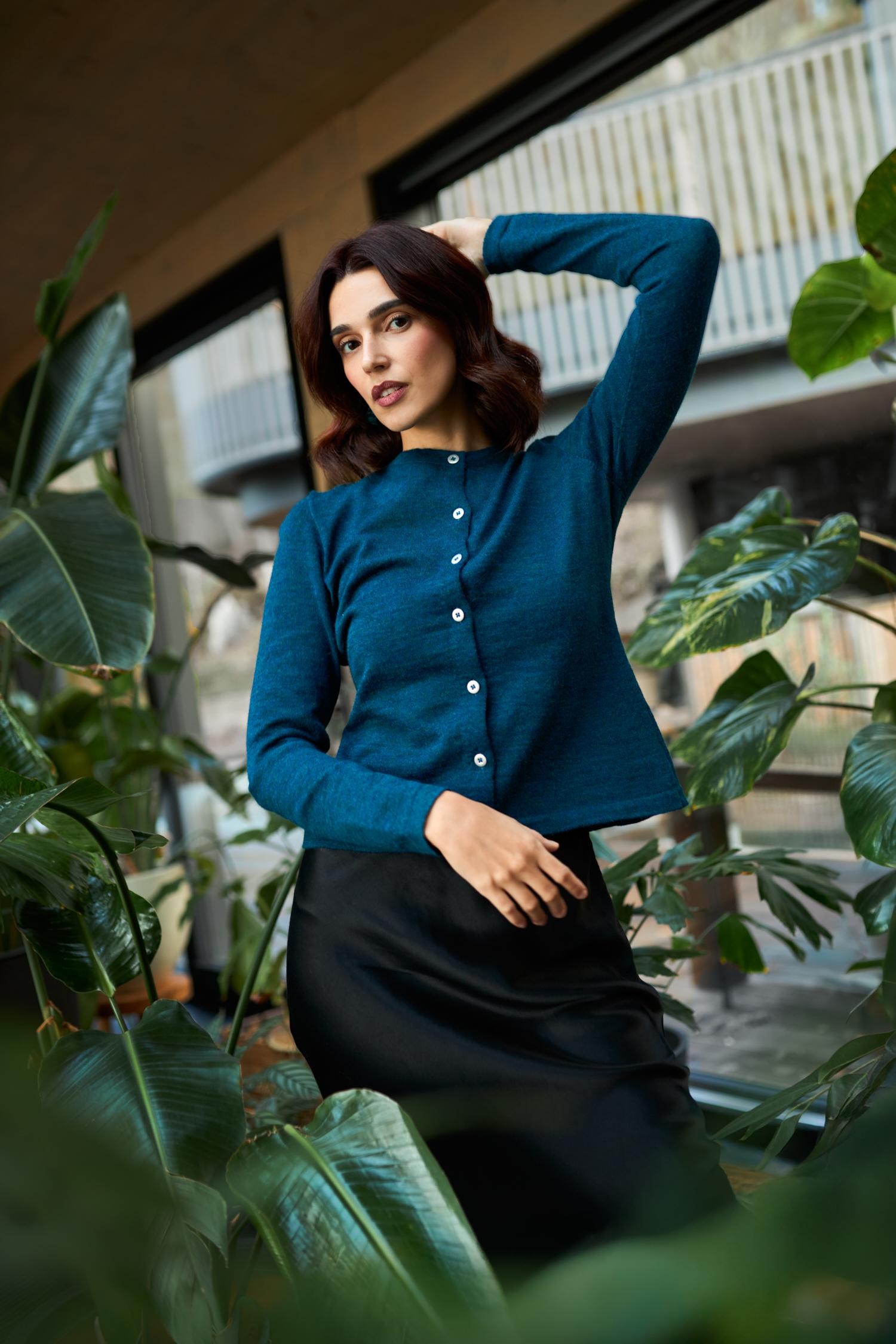 Serene-neuletakki 2.0, petrooli - Image 3