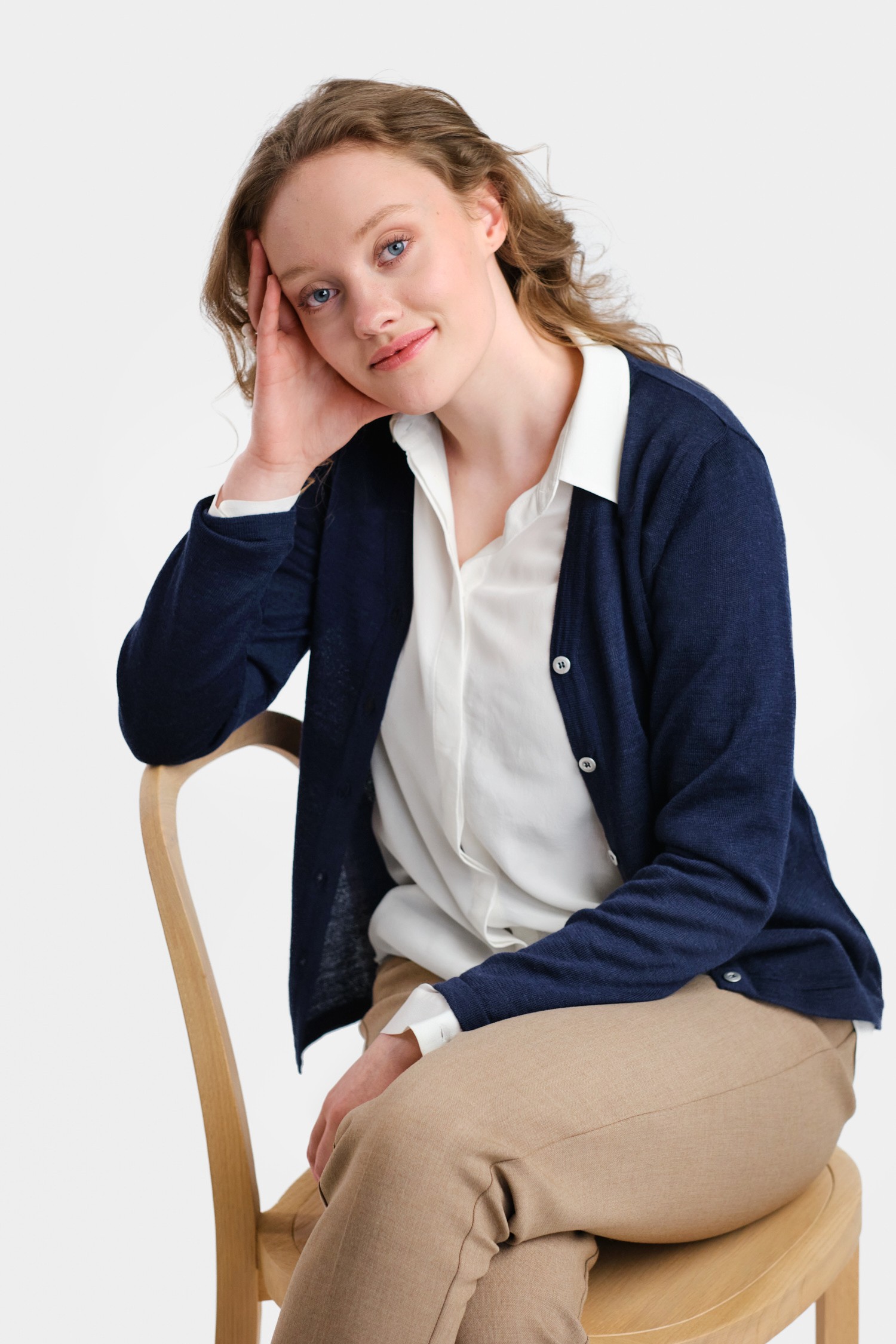 Silent-neuletakki, yönsininen - Image 2