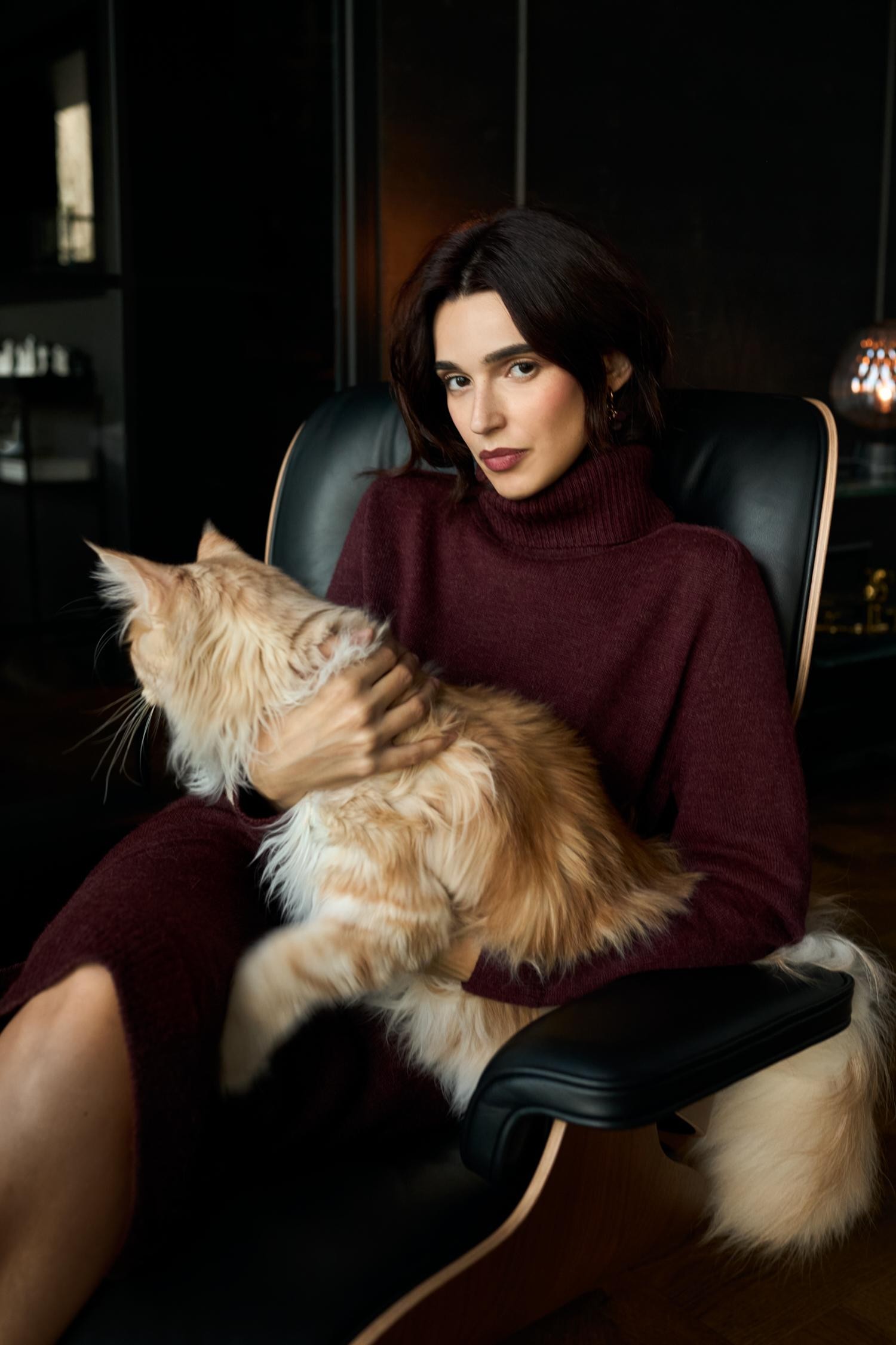 Cozy-maksimekko, bordeaux - Image 8