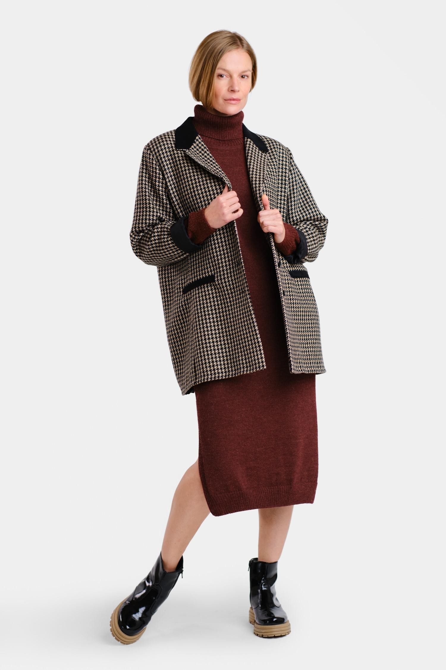 Cozy-maksimekko, bordeaux - Image 6