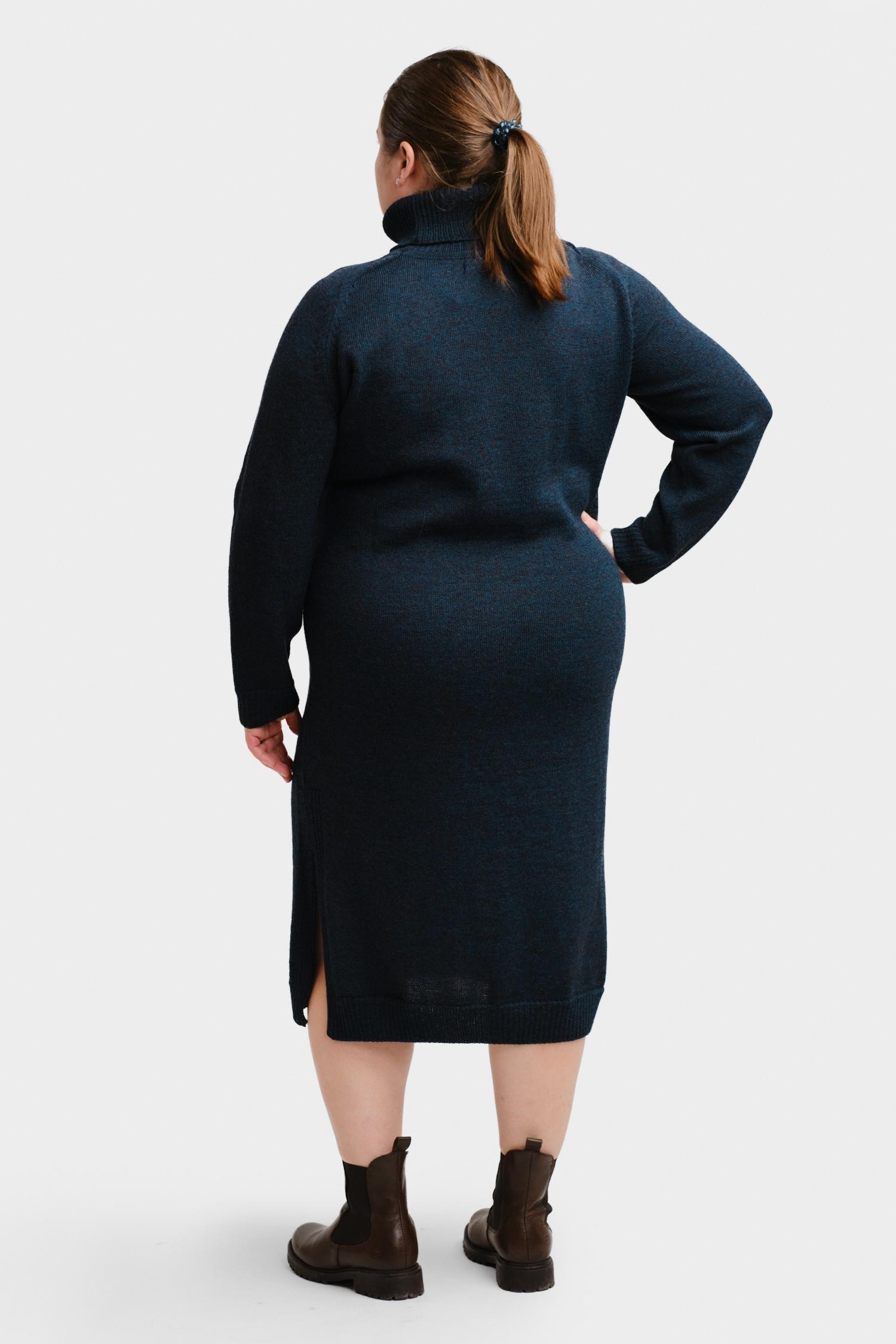 Cozy-maksimekko, tumma petrooli - Image 3