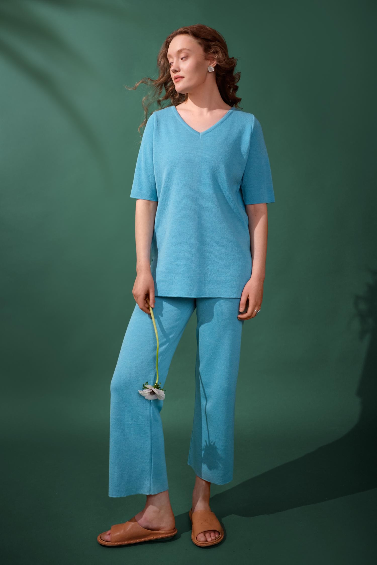 Grass-housut, turkoosi - Image 4