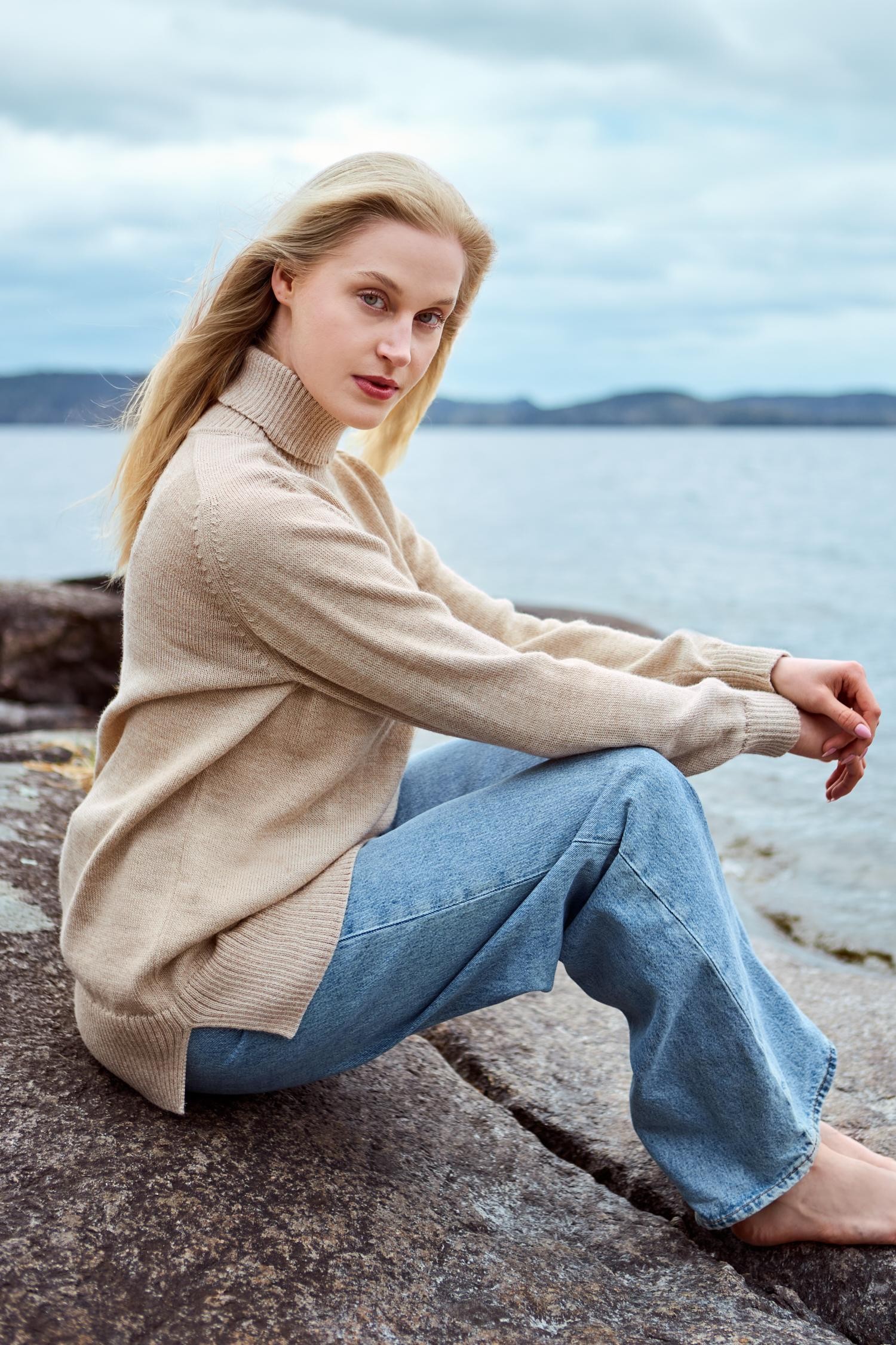 Mellow-pooloneule, beige - Image 6