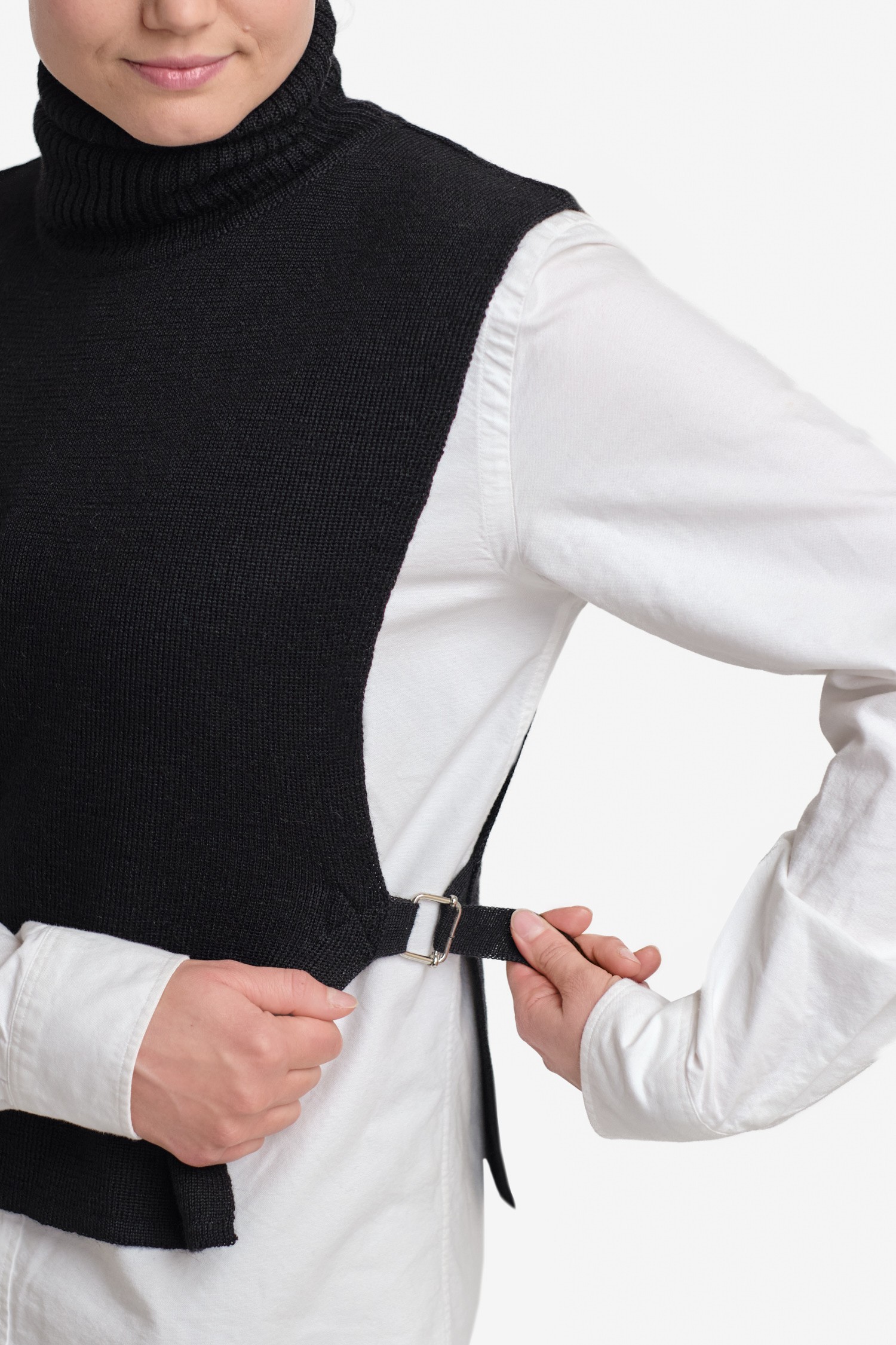 Solace-liivikauluri, musta - Image 3