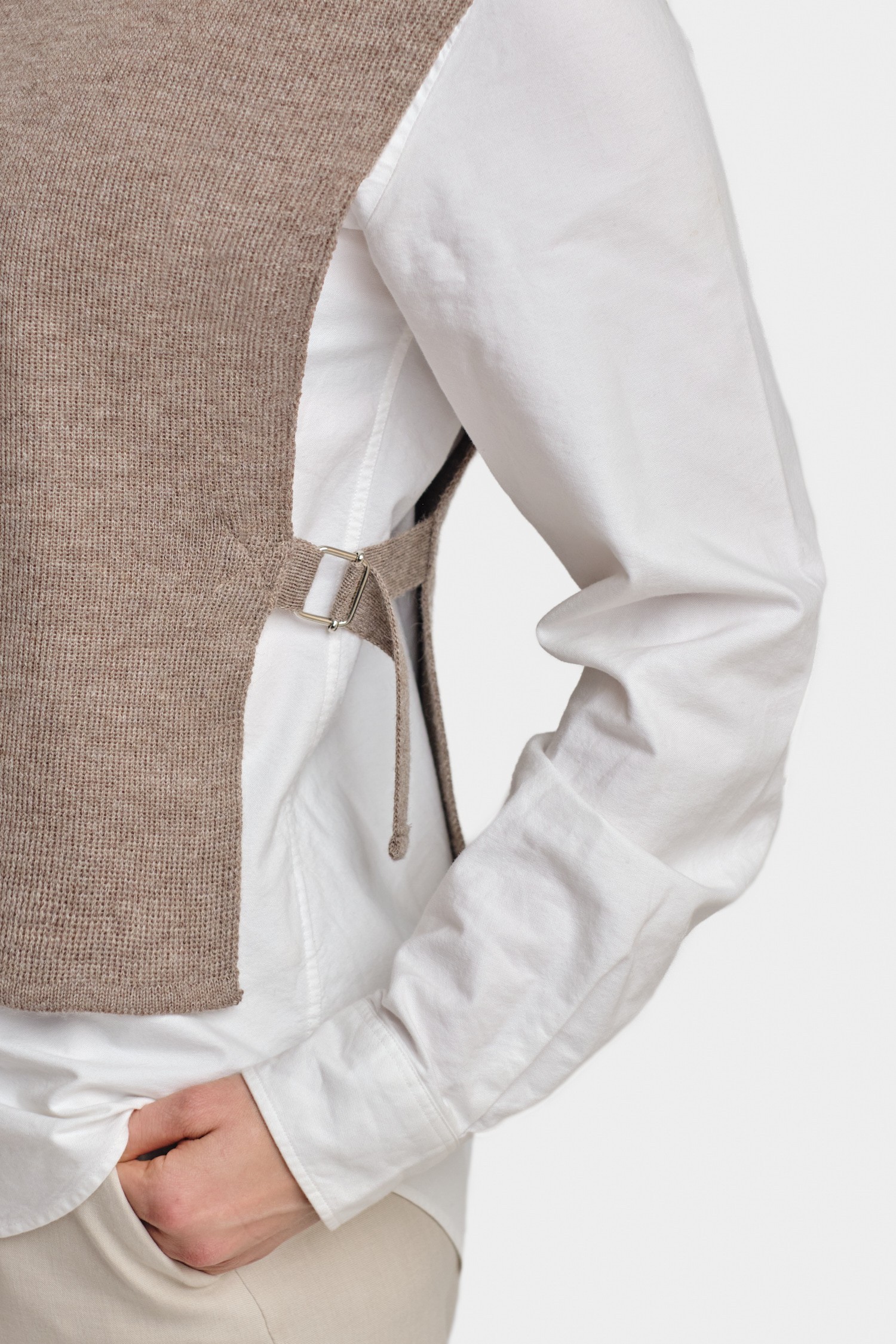 Solace-liivikauluri, tumma greige - Image 4