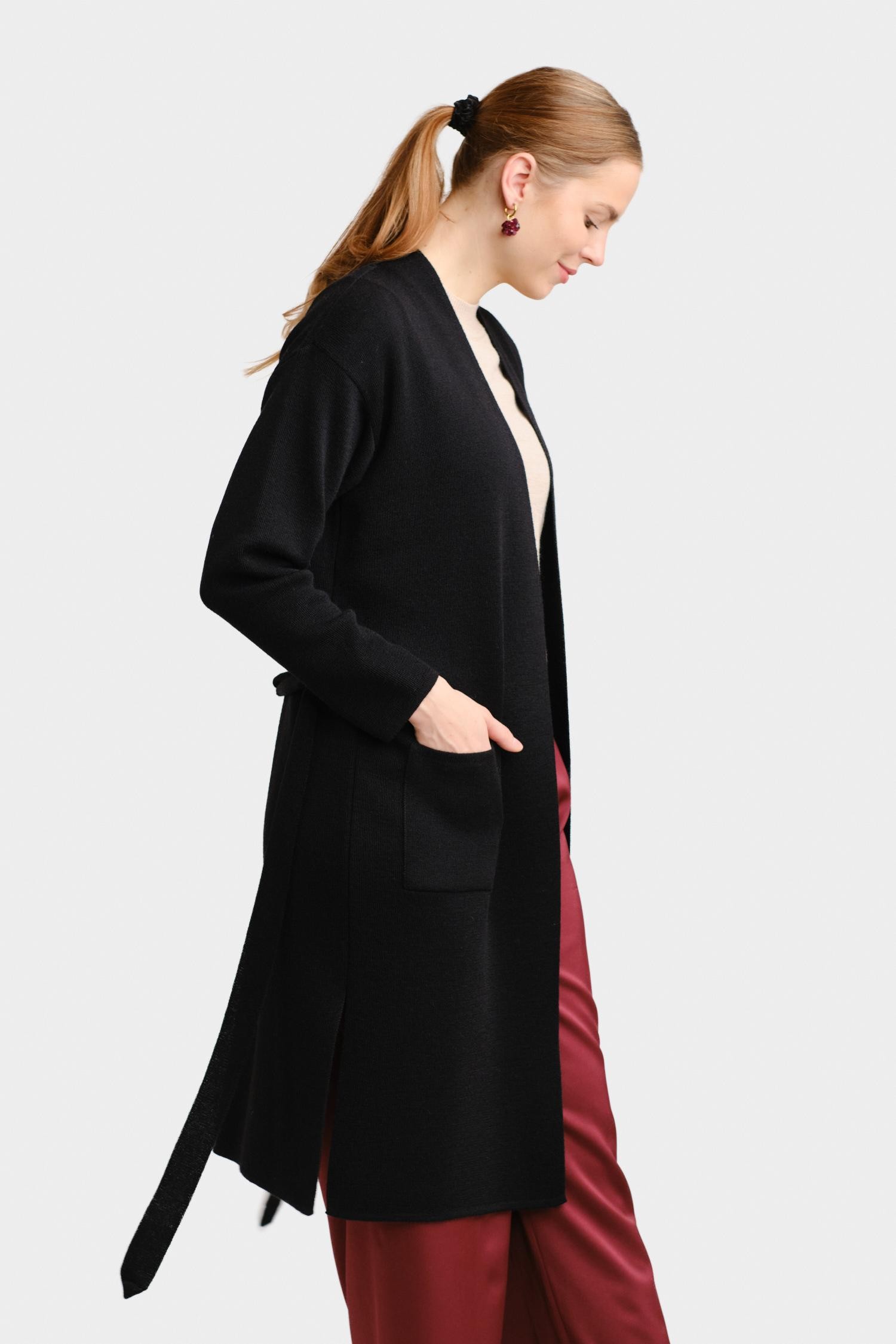 Forward-neuletakki, musta - Image 3