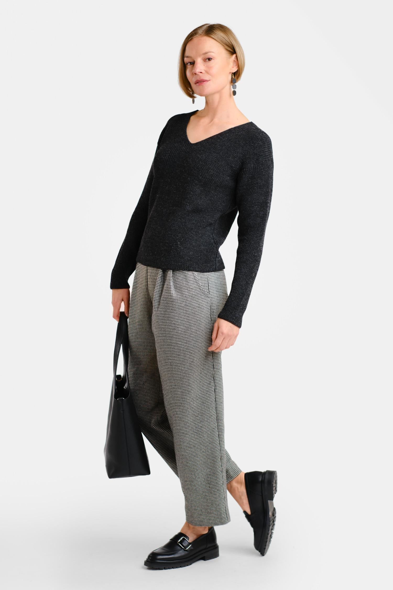 Chunky-neule, hiilenharmaa - Image 3