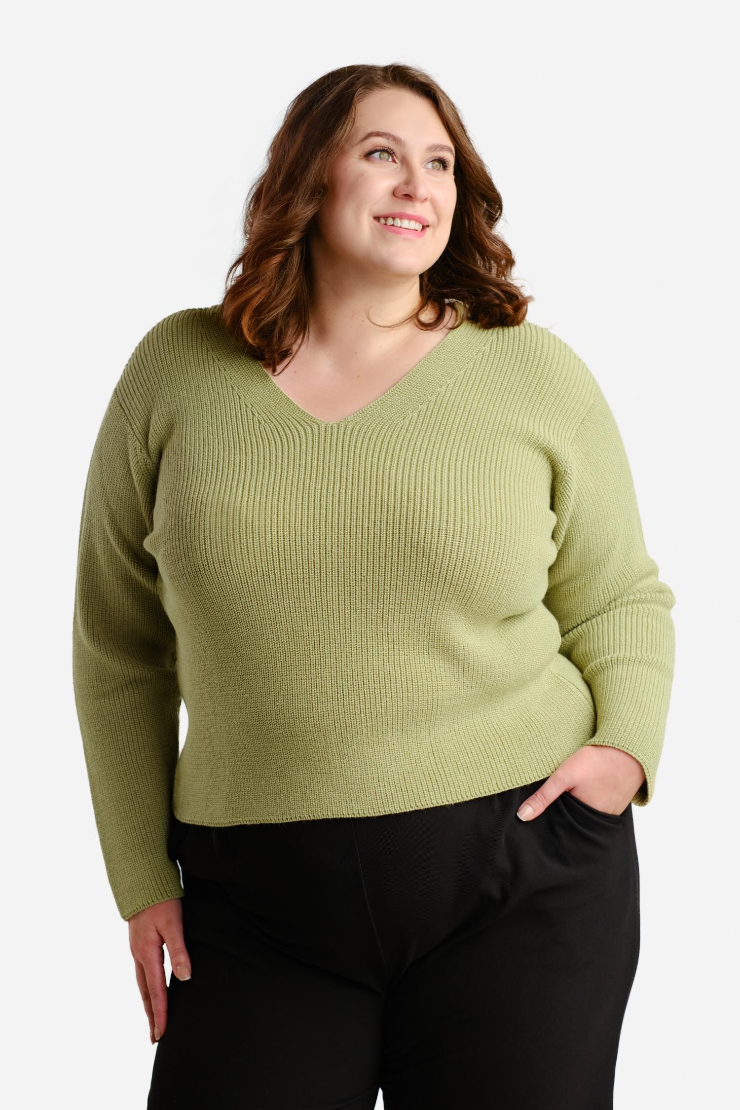 Chunky-neule, päärynä