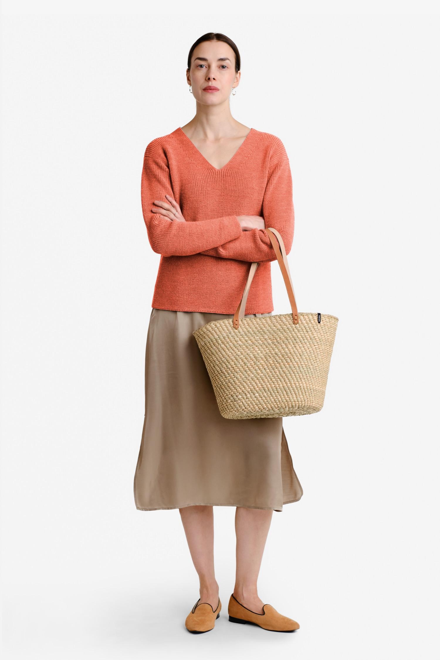 Chunky-neule, persikka - Image 2