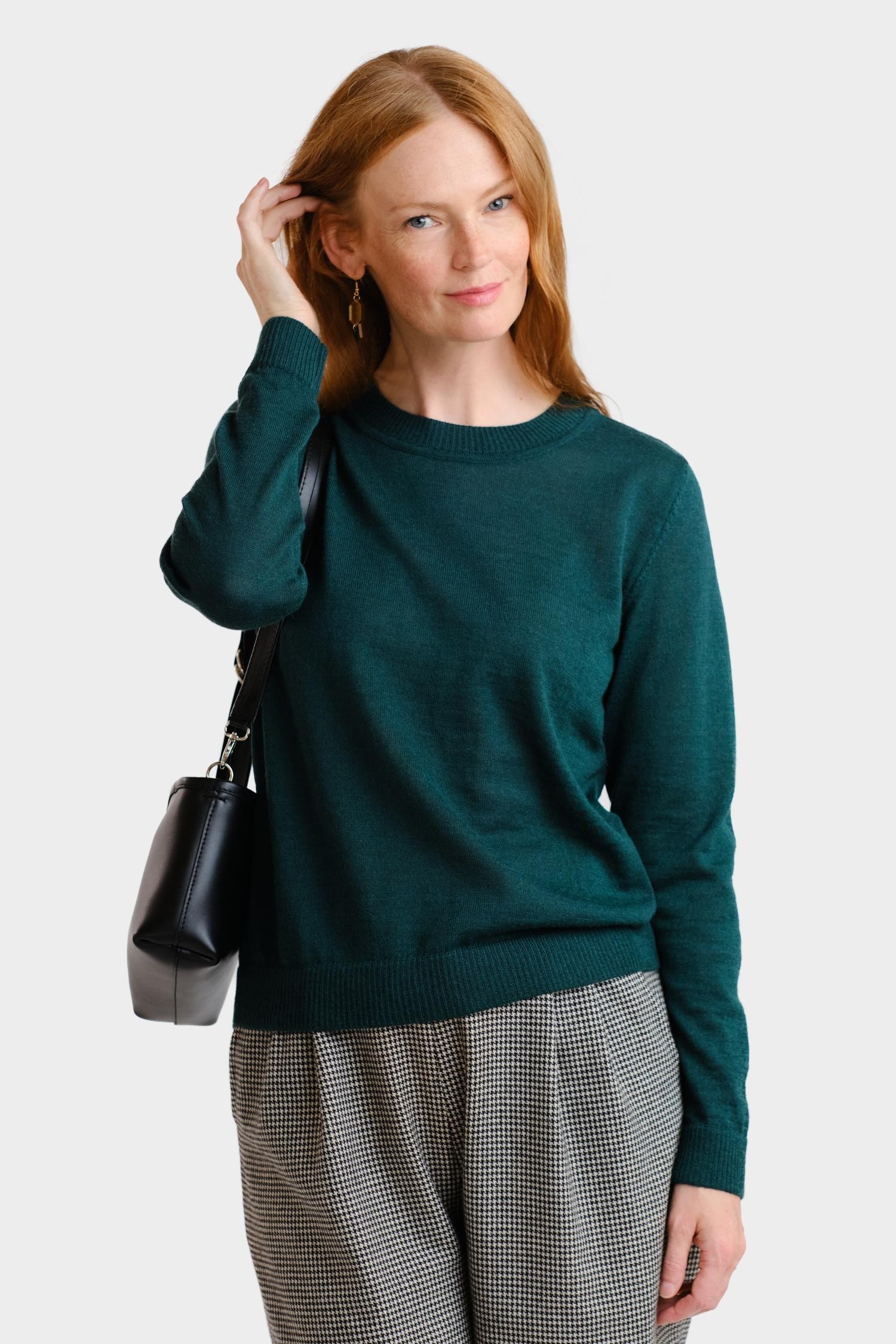 Clear-neulepusero, havunvihreä - Image 5