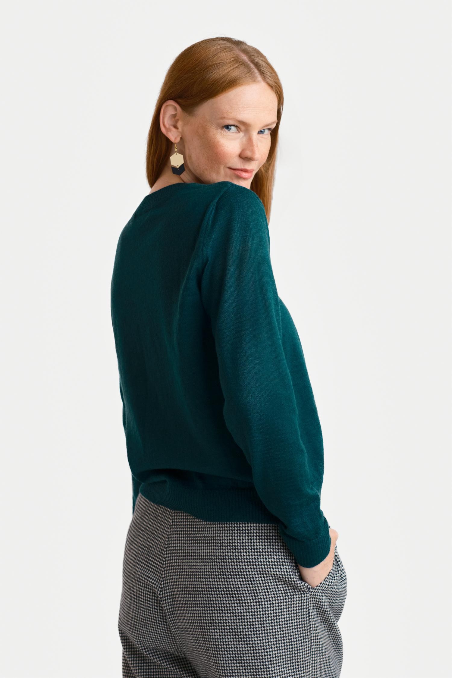 Clear-neulepusero, havunvihreä - Image 3