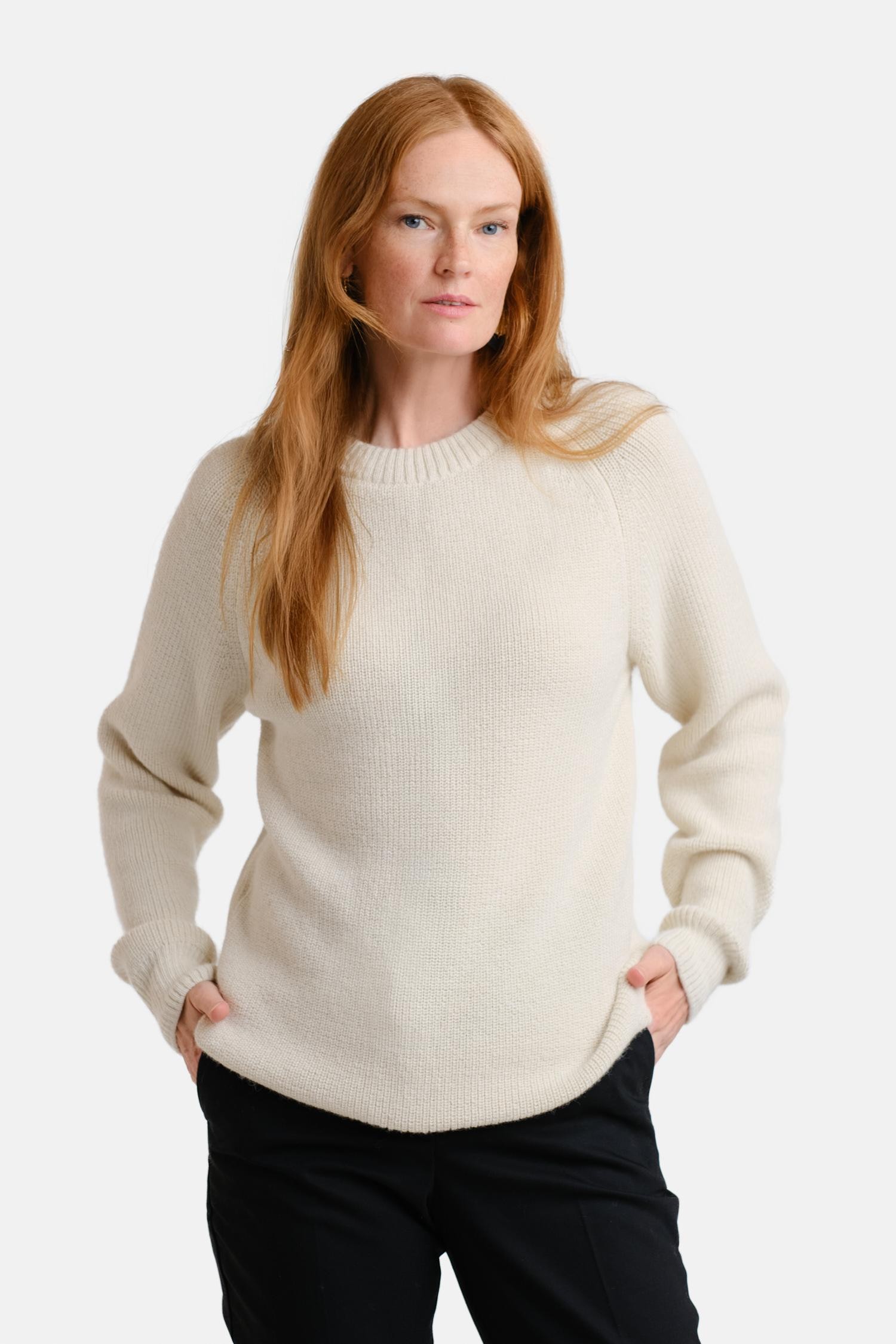 Loyal-neulepusero, luonnonvalkoinen - Image 2