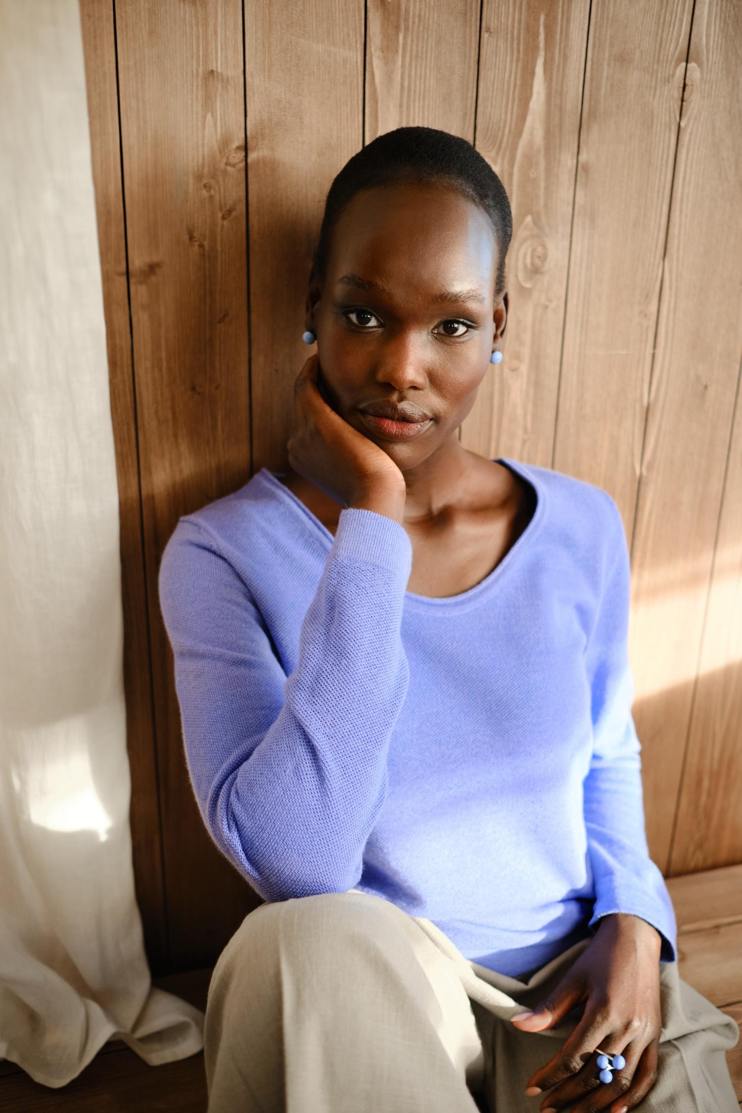 Melody-neulepusero, kissankello - Image 5