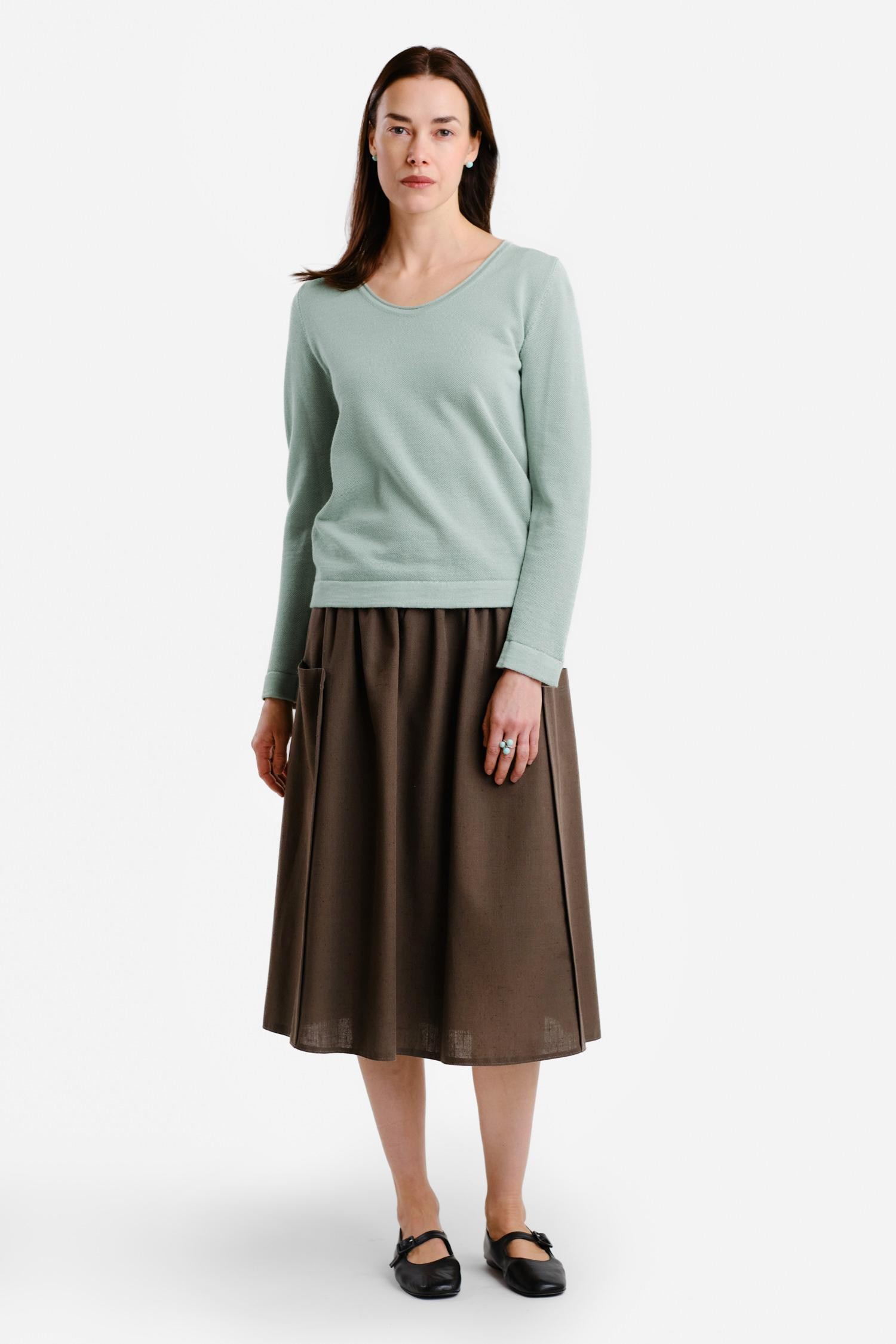 Melody-neulepusero, minttu - Image 2