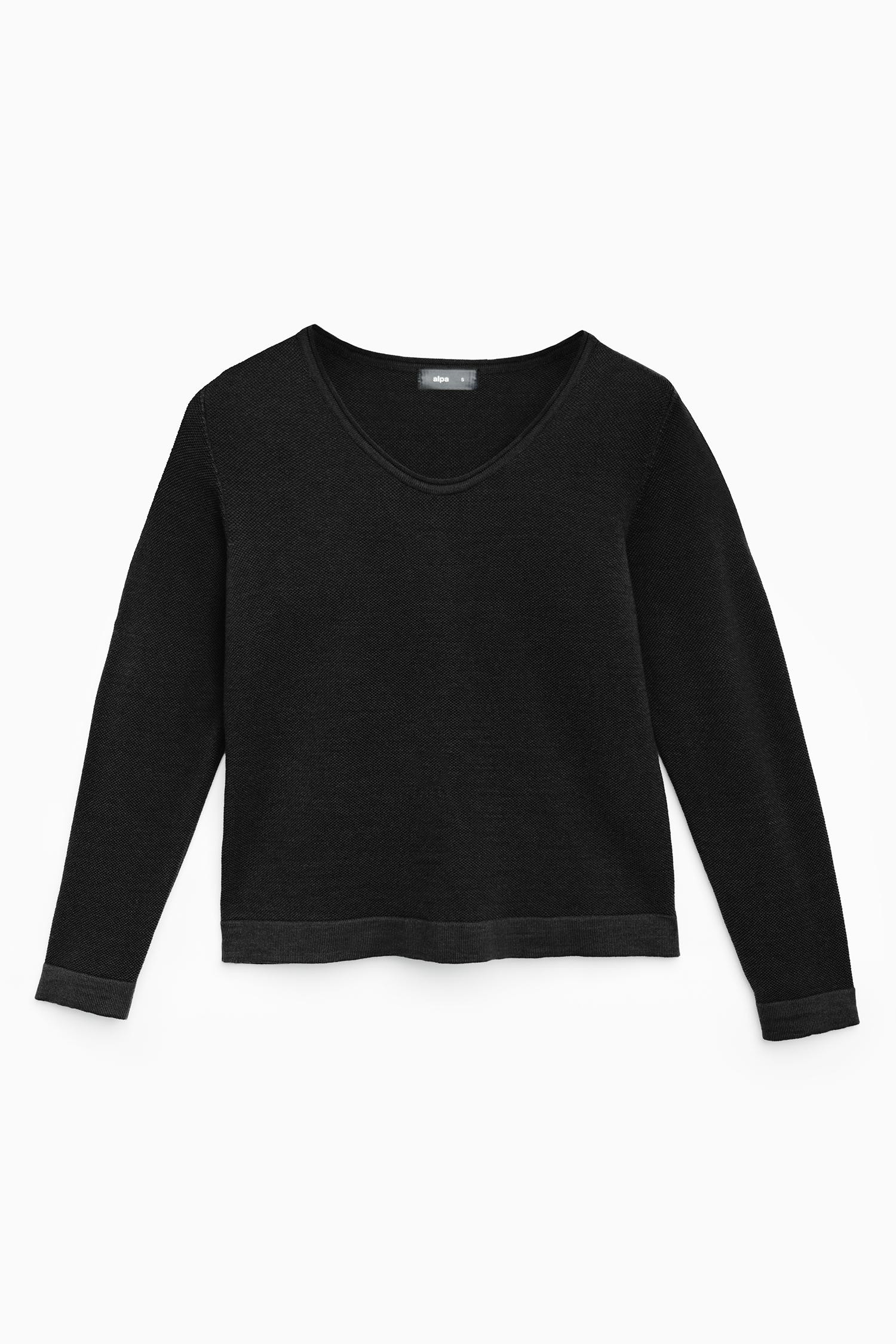 Melody-neulepusero, musta - Image 6