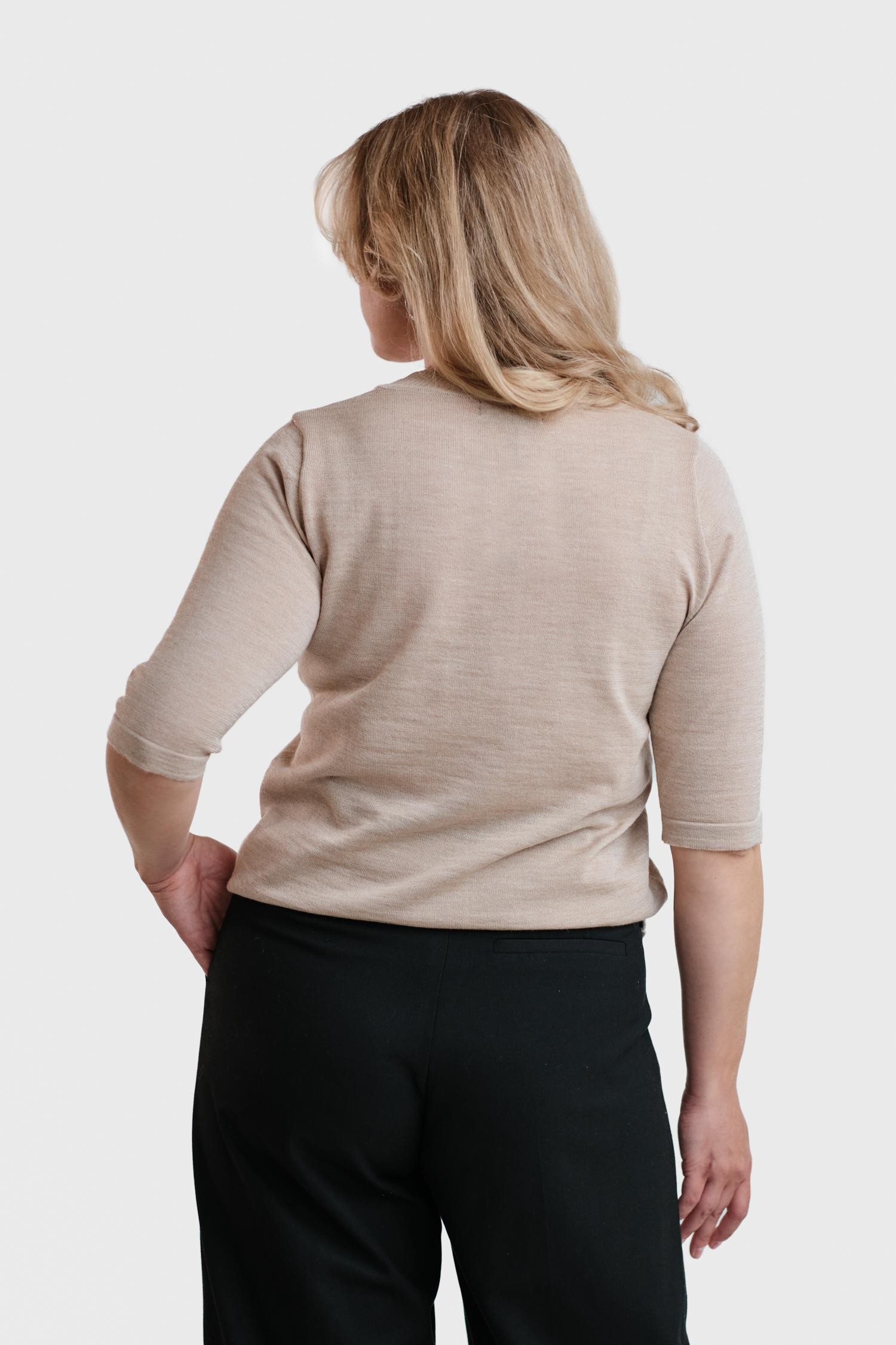 Pearl t-paita, beige - Image 4