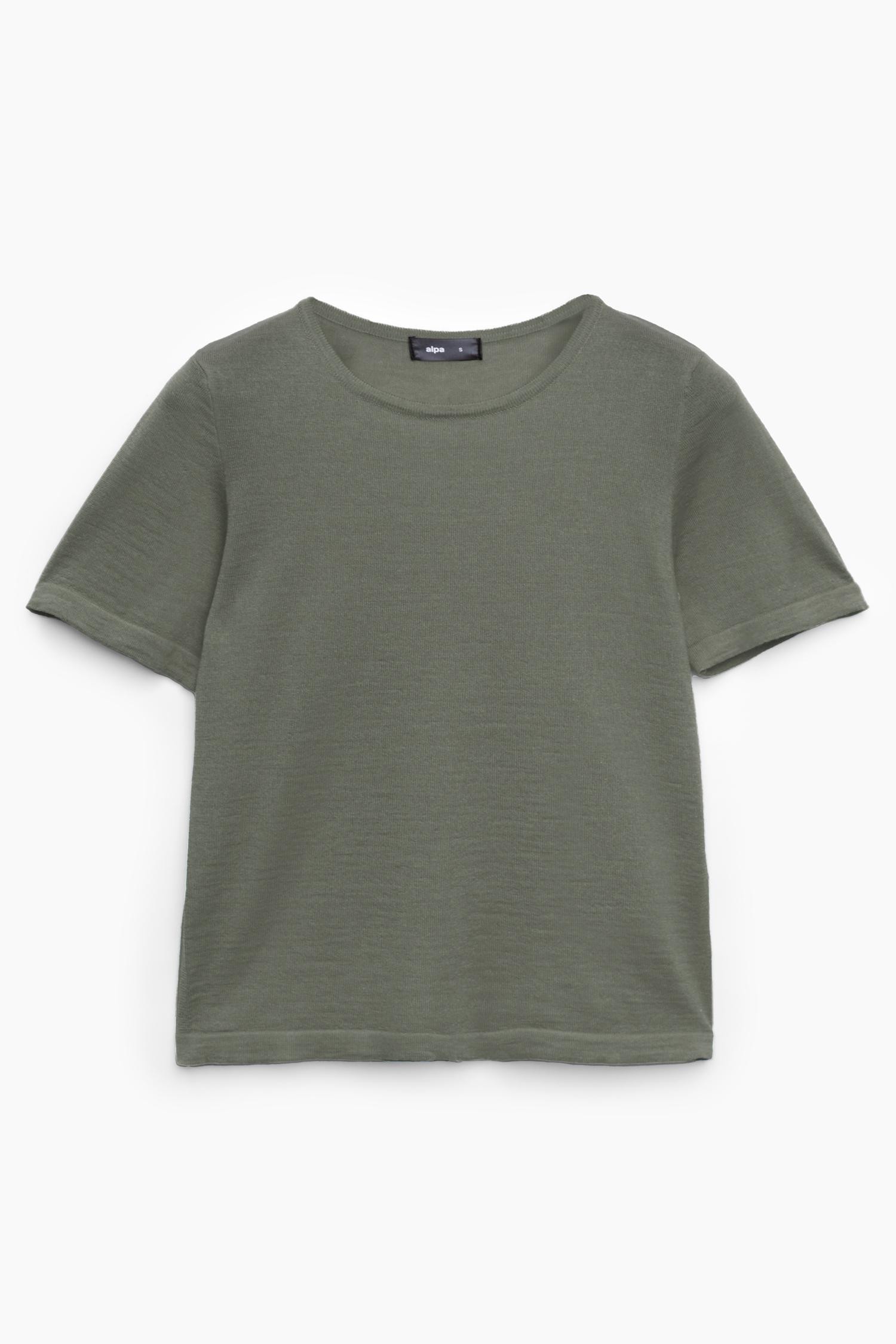 Simple t-paita, khaki - Image 4