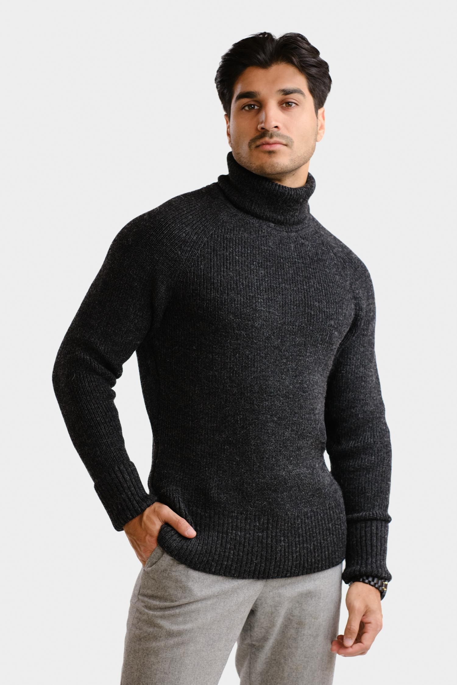 Vesikko-neule, hiilenharmaa - Image 2