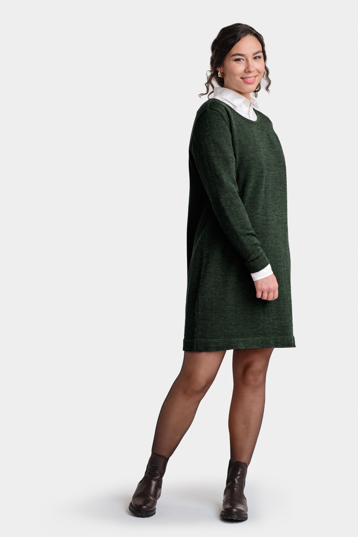 Moonlight-neulemekko, metsänvihreä - Image 4