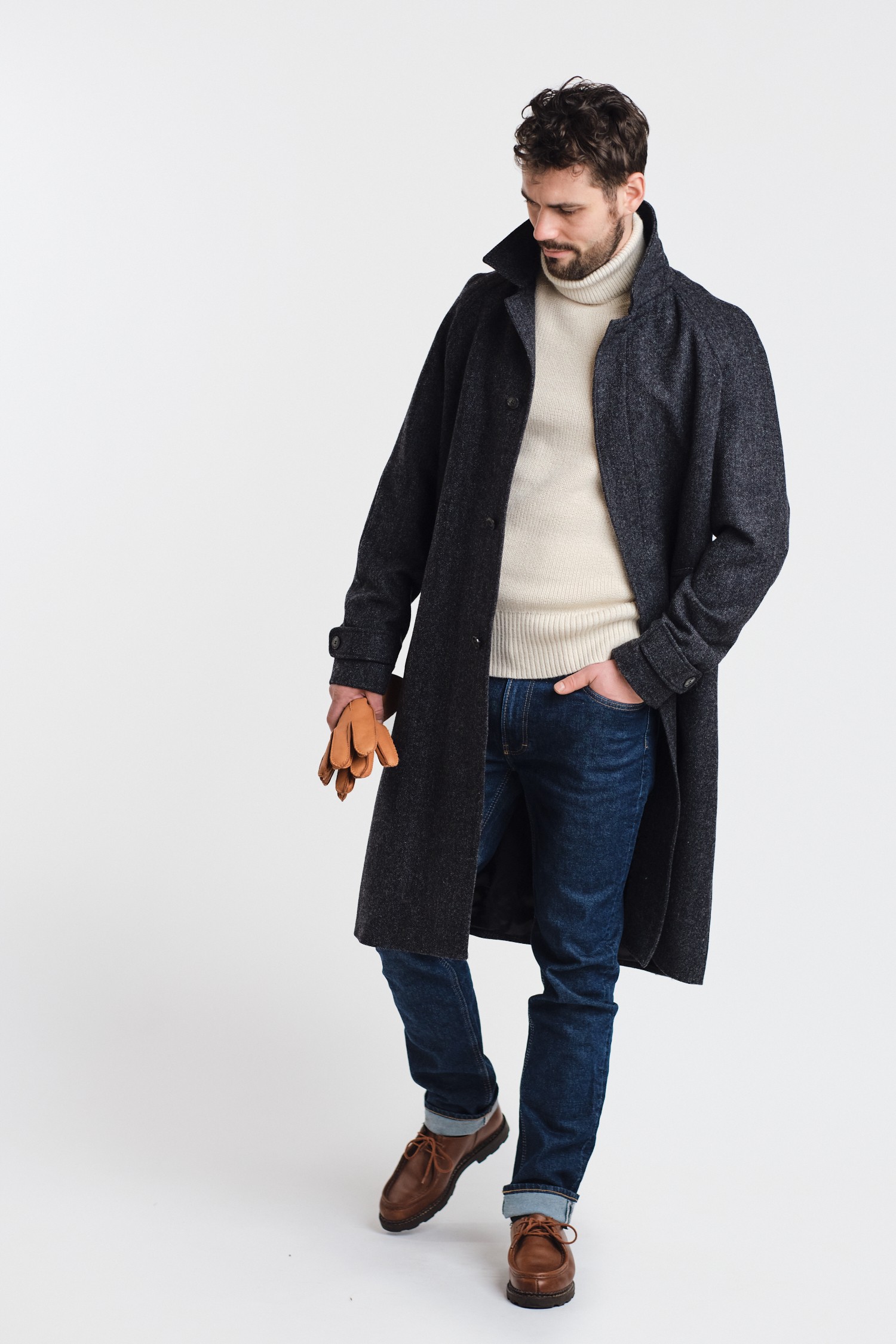 Vesikko-neule, luonnonvalkoinen - Image 4