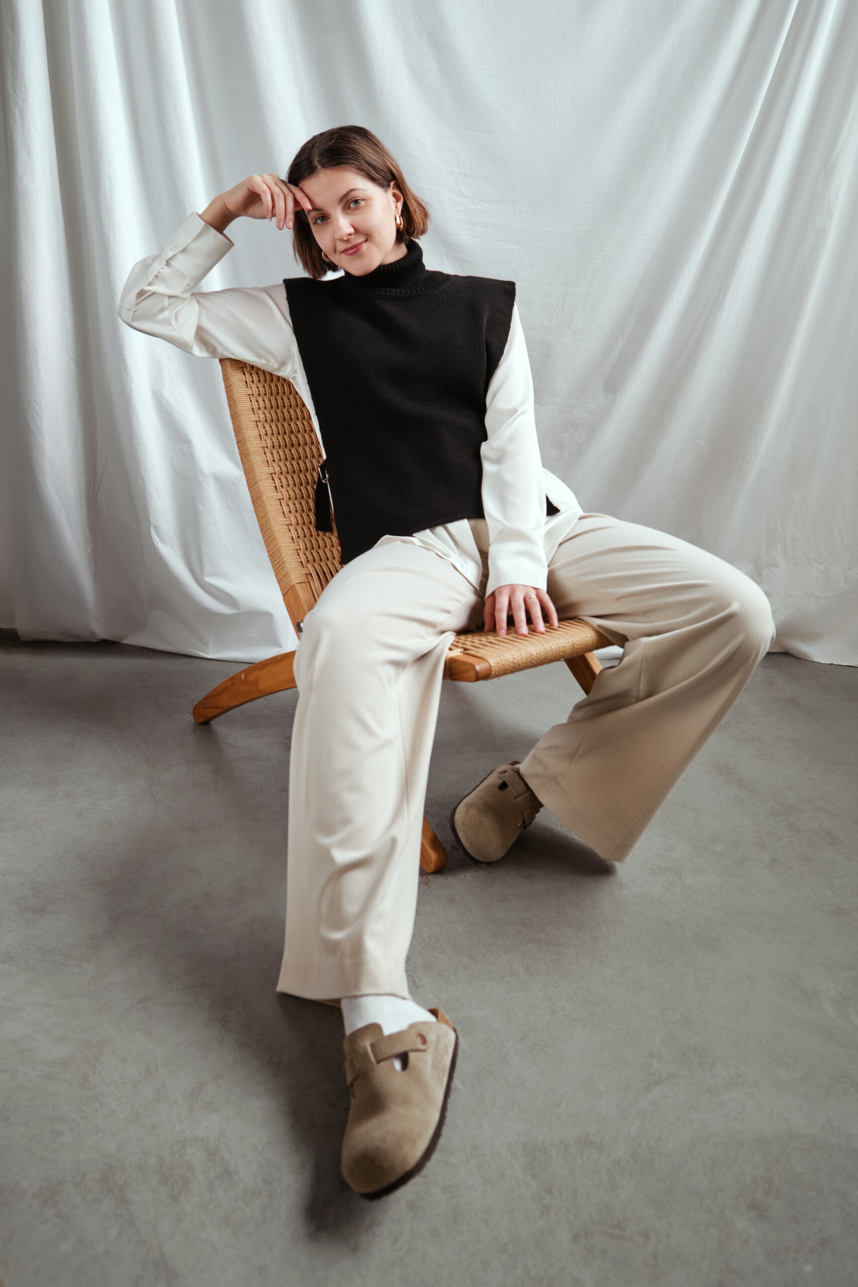 Solace-liivikauluri, musta - Image 2